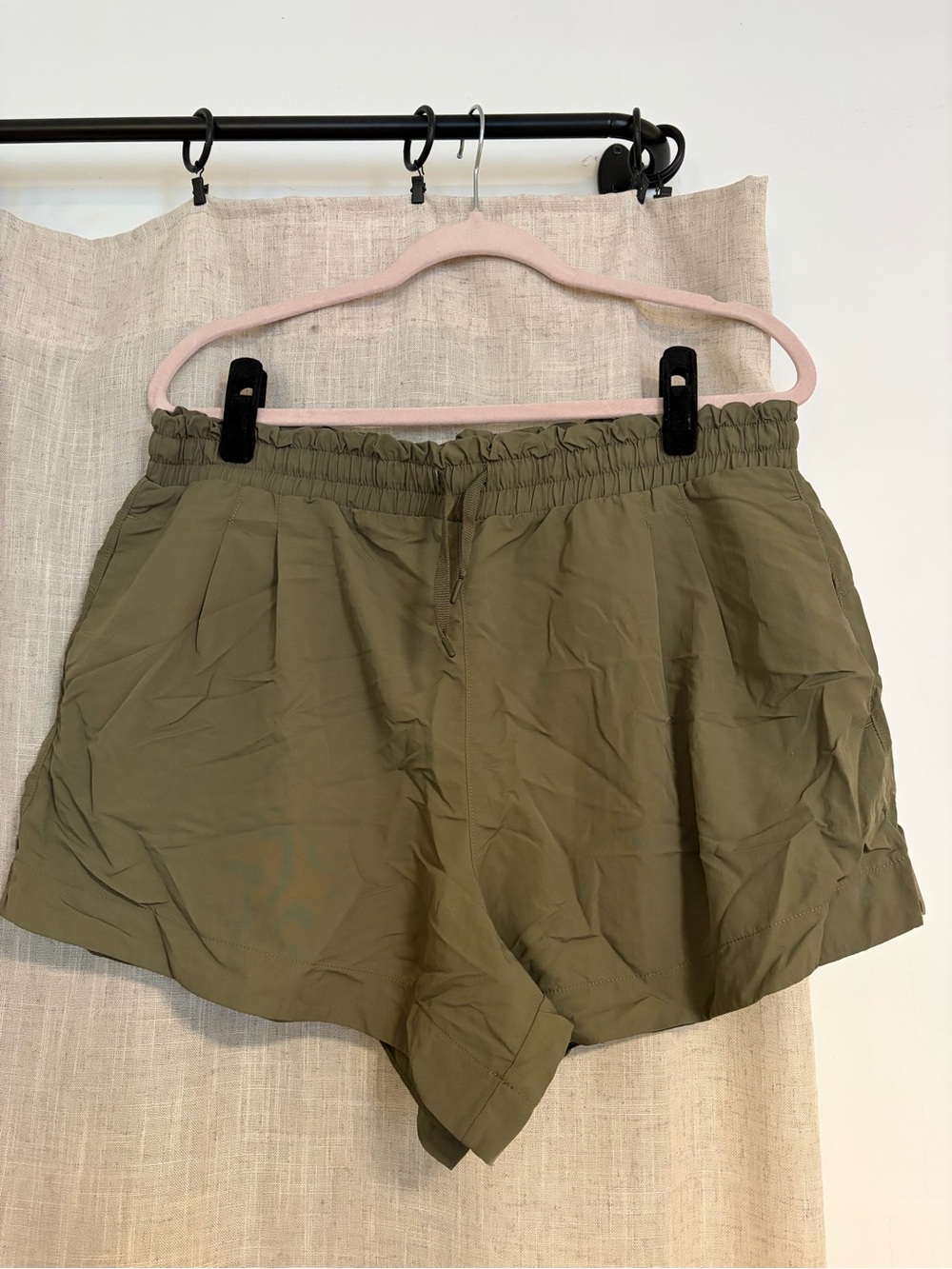 all in motion Olive Utility Athletic Shorts